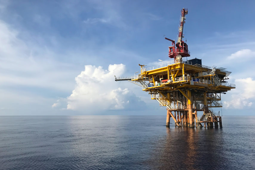 image showing oil and gas industry work